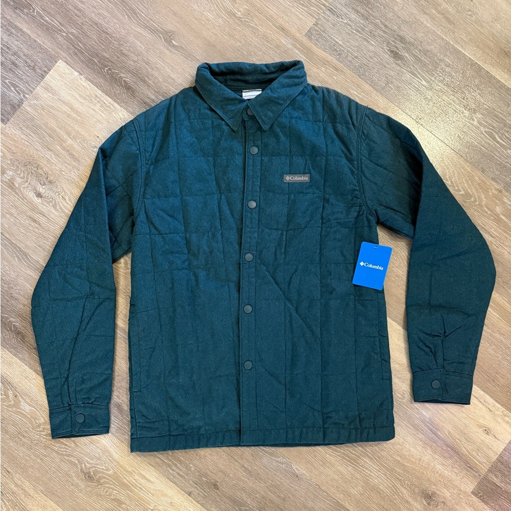 Men’s Columbia Coat Landroamer Quilted Shirt Jacket NWT Medium